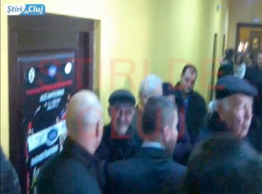 Incident la discursul lui Traian Băsescu